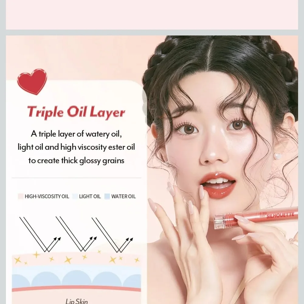 I'M MEME Gloss Tint‎ - Lip Silhouette 08 Maximal Red